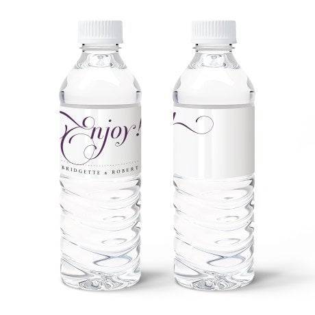 Personalized Water Bottle Labels - Expressions 
