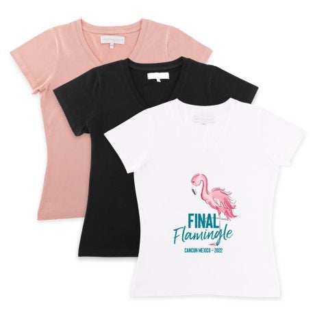 Personalized Bridal Party Wedding T-Shirt - Final Flamingle