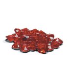 Acrylic Diamond Shaped Confetti - Ruby