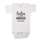 Cute Personalized White Baby Bodysuit - I Have Arrived