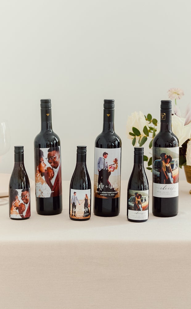 Category Slider - Photo Wine Bottle Labels