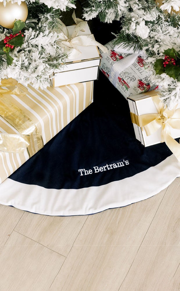 Category Slider - Embroidered Tree Skirts