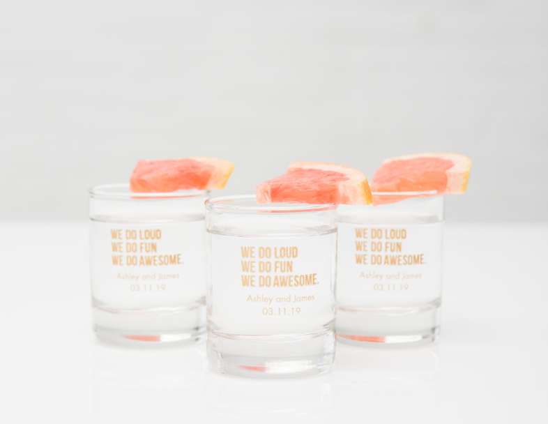 Shop Clear Shot Glass Favour