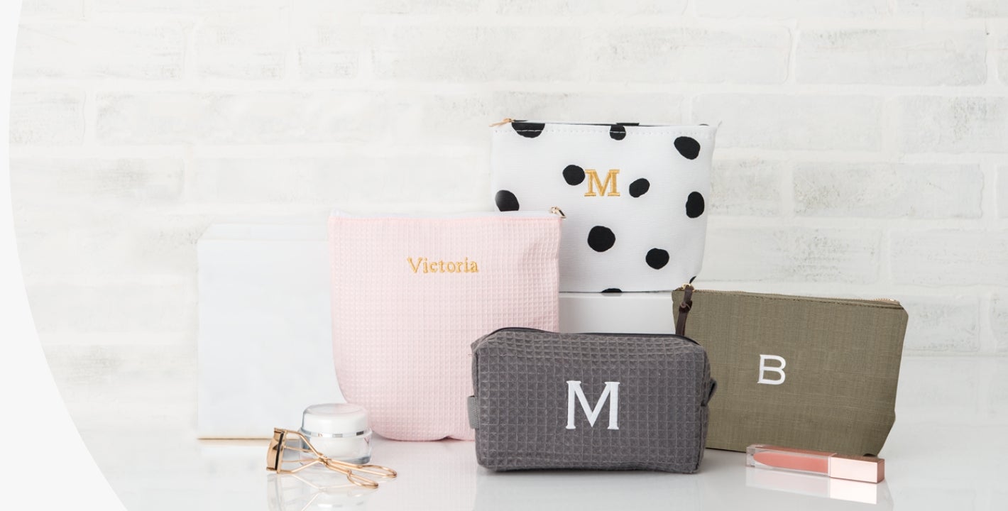 Landing Page - Personalised Makeup Bags And Brushes