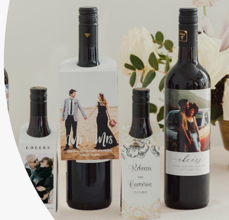 Wine Bottle Labels & Hang Tags