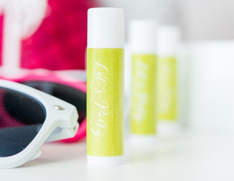 Shop Personalised Lip Balm