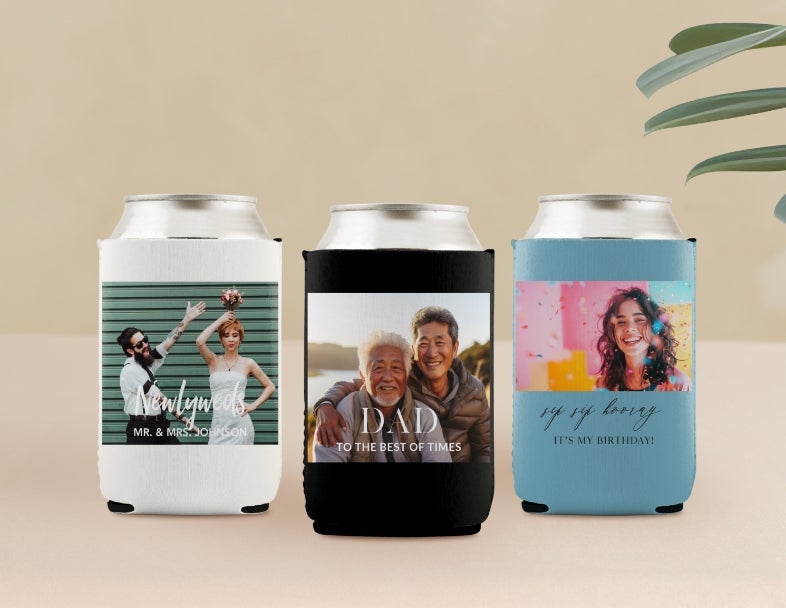 Shop Photo Printed Neoprene Foam Can Drink Holders