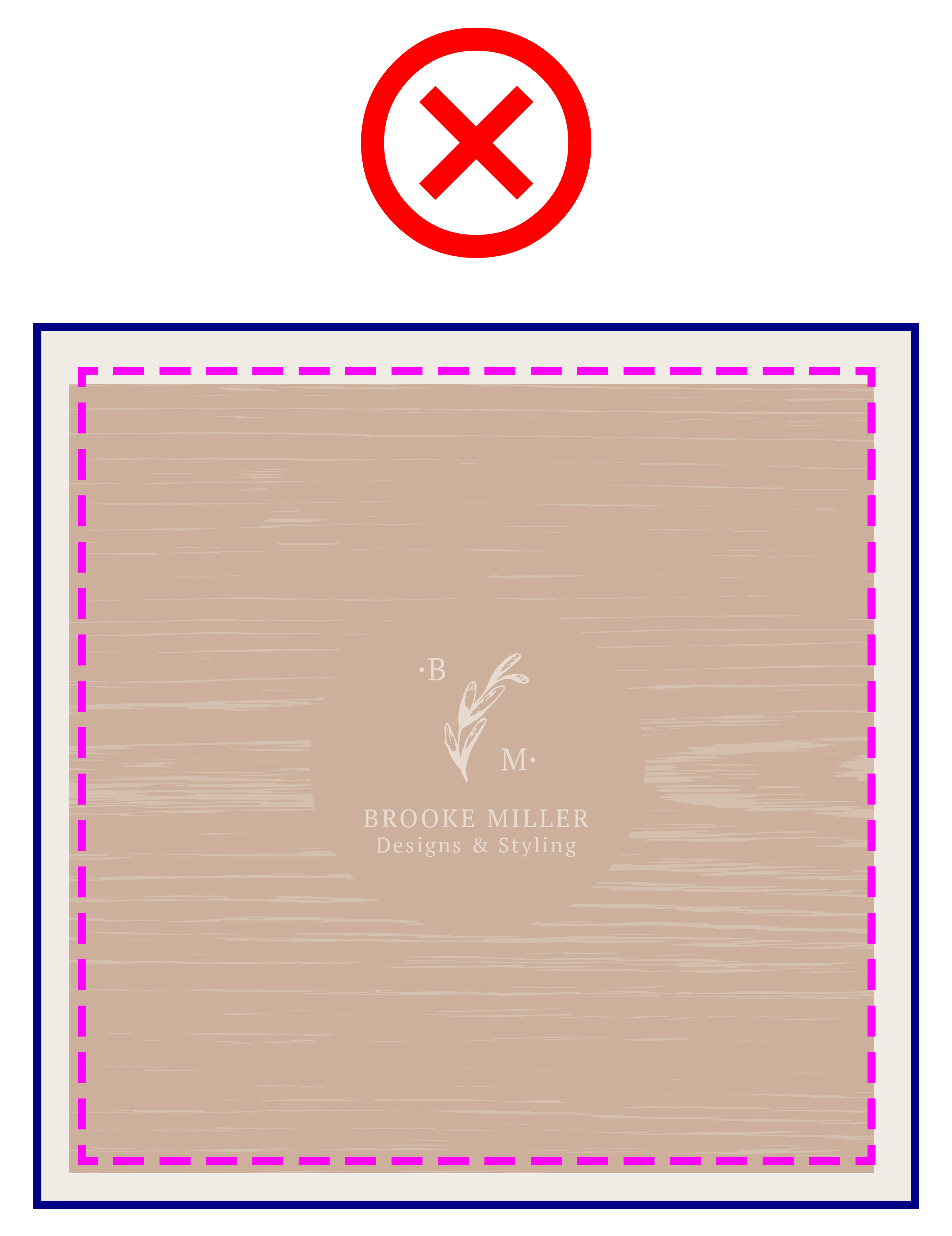 Upload example with poor contrast, small fonts, and a border